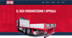 Desktop Screenshot of efab.se