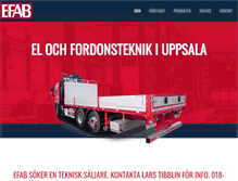 Tablet Screenshot of efab.se